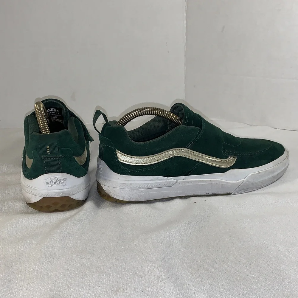 Shake Junt x Vans Men's Kyle Walker 2 ‘Forest Gum’ Green/Silver Sneakers